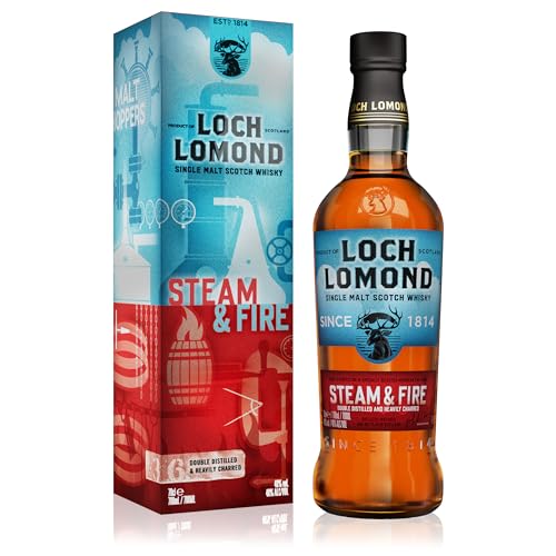 Loch Lomond STEAM & FIRE Single Malt Scotch Whisky 46% Vol. 0,7l in Geschenkbox von Loch Lomond