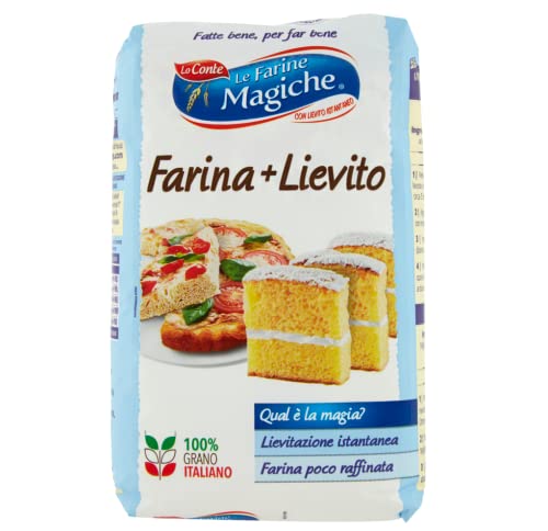 12x Loconte Torte Magia Farina Magica 2 in 1 farina + lievito Mehl + Hefe 1kg Mehl Flour von Loconte