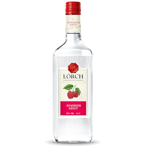 Lörch Himbeergeist - der Obstschnaps aus leckeren Himbeeren | alc. 40% vol | 1 x 0,7l von Lörch