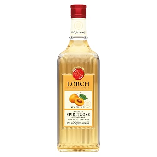 Lörch Marillenspirituose auf Basis von Marillenbrand – im Holzfass gereift (40% vol., 1 x 0,7l) von Lörch