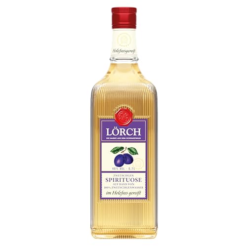 Lörch Zwetschgenspirituose auf Basis von Zwetschgenwasser – im Holzfass gereift (alc. 40% vol., 1 x 0,7l) von Lörch