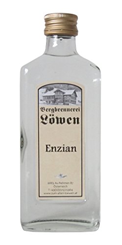 Löwen: Enzian / 42% Vol. / 0,2 Liter -Flasche von Löwen