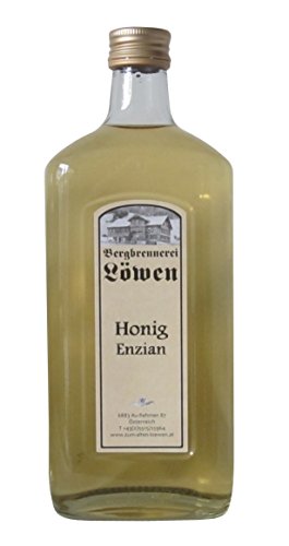 Löwen: Honig-Enzian / 40% Vol. / 0,5 Liter -Flasche von Löwen