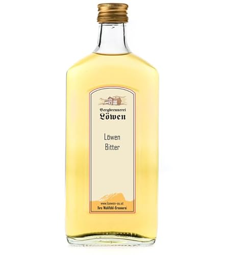 Löwen: Rehmer Löwen-Bitter / 32% Vol. / 0,5 Liter - Flasche von Löwen