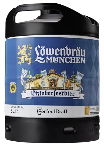 Löwenbräu Oktoberfestbier, Perfect Draft (1 x 6l) MEHRWEG Fassbier von Löwenbräu