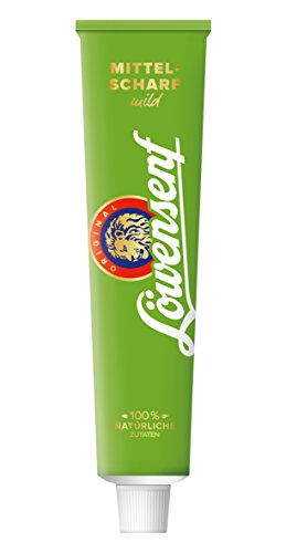 LOEWENSENF Mittelscharfer Senf, 6er Pack (6 x 200 ml) von Löwensenf