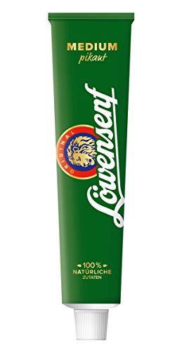 LOEWENSENF Senf Medium, 6er Pack (6 x 200 ml) von Löwensenf