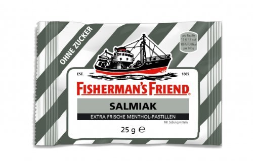 Fishermans Friend Salmiak Menge:25g von Lofthouse of Fleetwood Ltd.