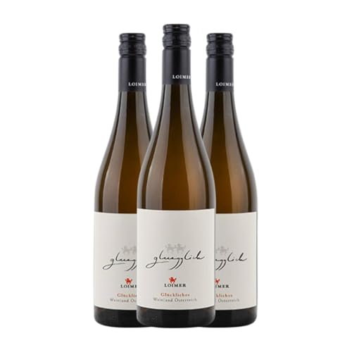 Loimer Gluegglich Weiss Kamptal 75 cl Weißwein (Karton mit 3 Flaschen von 75 cl) von Loimer