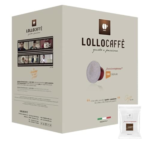 100 Kaffee Kapseln - PassioNespresso Classico - Comp. Nespresso - Lollo kaffee von LOLLO