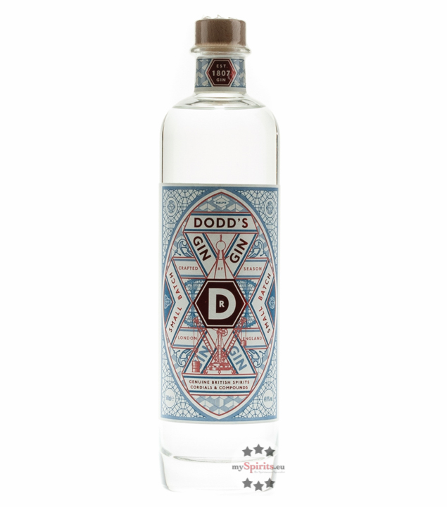 Dodd’s Gin (49,9 % vol., 0,5 Liter) von London Distillery Company