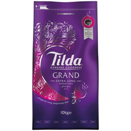 Tilda Grand Basmati-Reis, extra lang, 10 kg von London Grocery