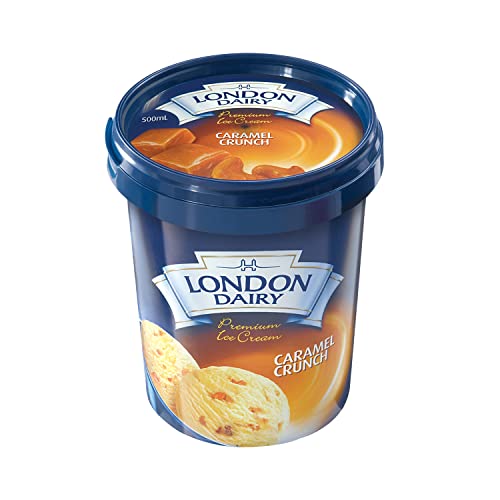 London Dairy Caramel Crunch Ice Cream 500ml von London dairy