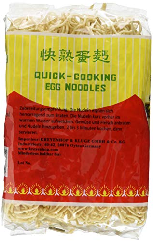 Long Life Quick Cooking Nudel, mit Ei, 500 g von Zeelec