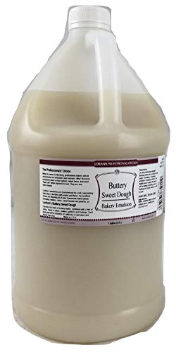 Lorann Öle Buttery Sweet Dough Bakery Emulsion: Authentischer süßer Teiggeschmack, ideal zur Verstärkung süßer Brotnoten in Backwaren, glutenfrei, ketofreundlich, süßer Teiggeschmack unerlässlich von LorAnn