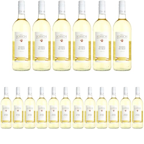 Lorch Morio-Muskat Lieblich (6 x 1l) (Packung mit 3) von Lorch