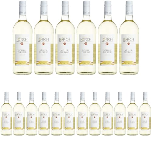 Lorch Müller-Thurgau Lieblich (6 x 1l) (Packung mit 3) von Lorch