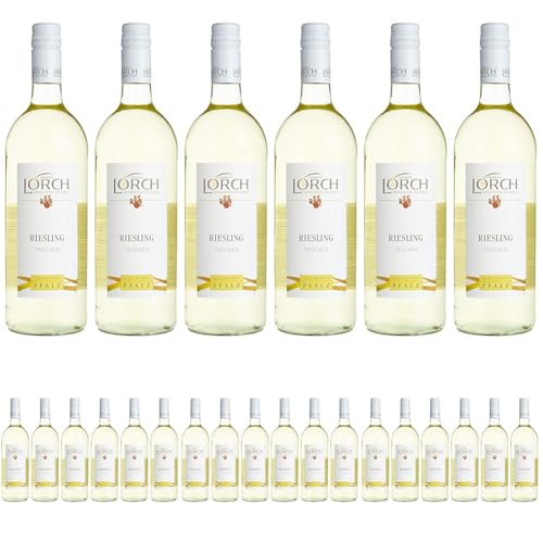 Lorch Riesling Trocken (6 x 1l) (Packung mit 4) von Lorch