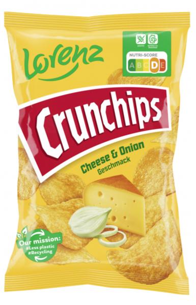 Lorenz Crunchips Cheese & Onion von Lorenz Crunchips