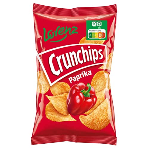 Lorenz Snack World Crunchips Paprika, 20er Pack (20 x 175 g) von Lorenz Snack World