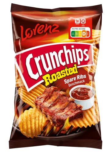 Lorenz Snack World Crunchips Roasted Spare Ribs, 10er Pack (10 x 150 g) von Lorenz Snack World