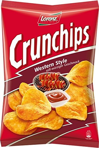 Lorenz Snack World Crunchips Western Style 8er Pack (8 x 175 g) von Lorenz Snack World