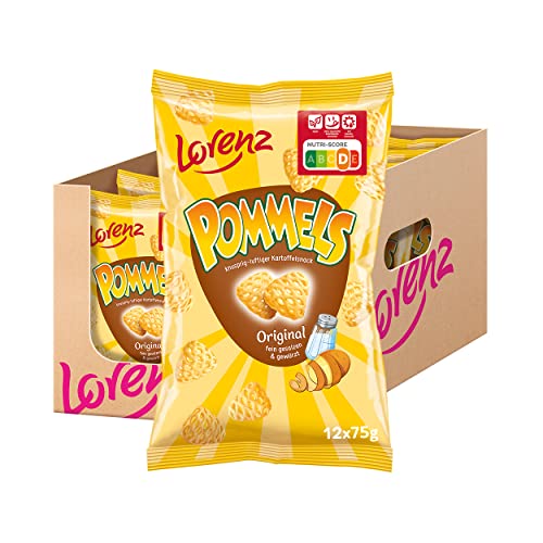 Lorenz Snack World Pommels Original, 12er Pack (12 x 75 g) von Lorenz Snack World