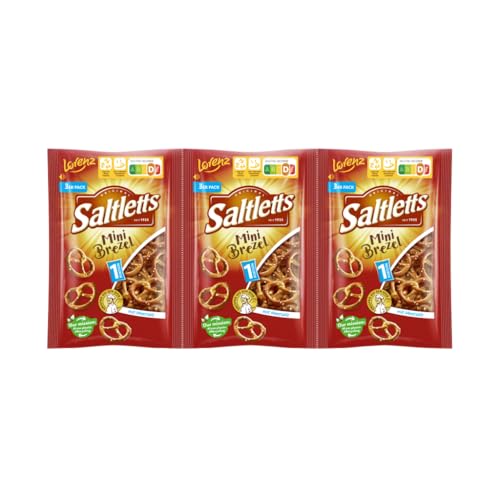 Lorenz Snack World Saltletts Mini Brezel 3x40g, 120 g von Lorenz Snack World