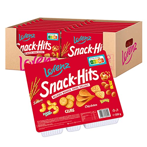 Lorenz Snack World Snack-Hits, 16er Pack (16 x 320 g) von Lorenz Snack World