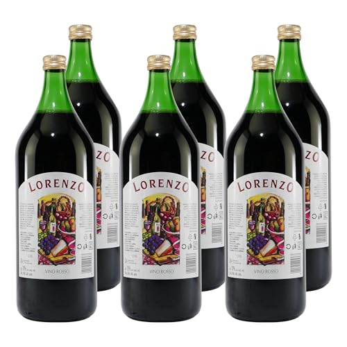 Lorenzo Vino Rosso Rotwein (6 x 2,0L) von Lorenzo