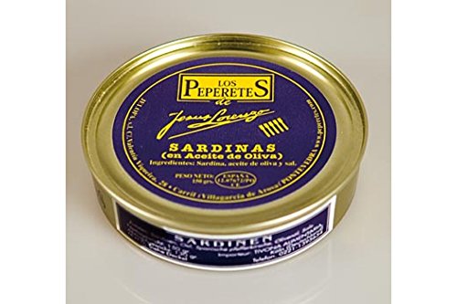 Sardinen in Olivenöl - Sardinas, Los Peperetes, Spanien, 150g von Beichi