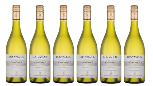 6x 0,75l - 2023er - Los Vascos - Chardonnay - Valle de Colchagua D.O. - Chile - Weißwein trocken von Los Vascos