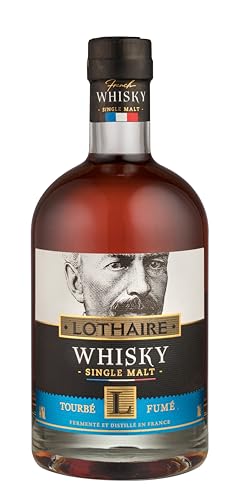 Lothaire - Französischer Single Malt Whisky torfig und rauchig 44° (1 x 0.70L) von Lothaire