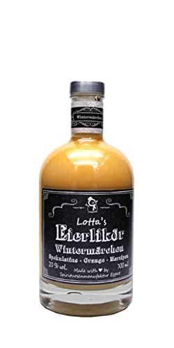 Lotta' s Eierlikör Wintermärchen Spekulatius Orange Marzipan 0,7 Liter von Lotta´s