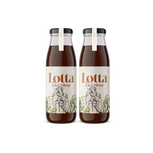 2er-Set Lotta Chai Sirup 500ml - handgefertigter Sirup aus Getränkemanufaktur von Lotta