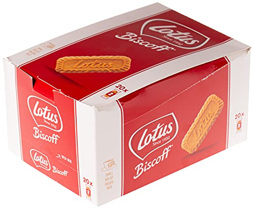 Lotus Biscoff Karamellgebäck, Twin Pack, 20 x 2 Stück (20 x 25g) von Biscoff