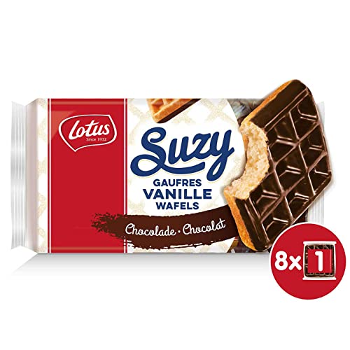 Lotus Cookies | Suzy Vanillawafers Chocolate 8 Pieces | Lotus Biscuits | Belgian Cookies | 10,4 Ounce Total von Lotus