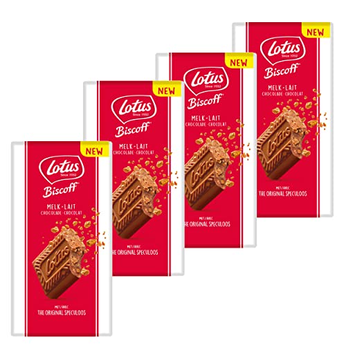 Lotus Milch Schokolade mit Speculoos 4x180g von Lotus