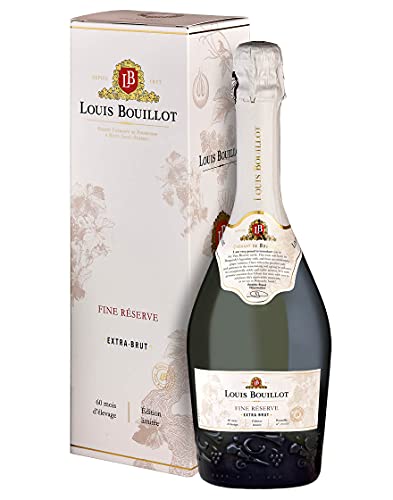 Crémant de Bourgogne Extra Brut AOC Fine Réserve Louis Bouillot 0,75 ℓ, Astucciato von Louis Bouillot