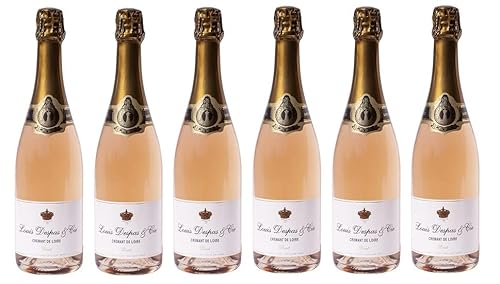 6x 0,75l - Louis Despas - Brut Rosé - Crémant de Loire A.O.P. - Frankreich - Rosé-Schaumwein brut von Louis Despas