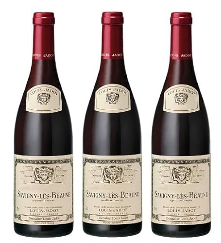 3x 0,75l - 2021er - Louis Jadot - Savigny-lès-Beaune-Villages A.O.P. - Burgund - Frankreich - Rotwein trocken von Louis Jadot