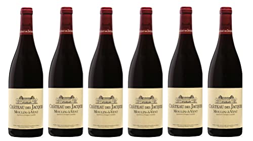 6x 0,75l - 2021er - Louis Jadot - Château des Jacques - Moulin-à-Vent A.O.P. - Beaujolais - Burgund - Frankreich - Rotwein trocken von Louis Jadot