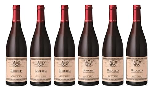 6x 0,75l - 2022er - Louis Jadot - Brouilly A.O.P. - Beaujolais - Burgund - Frankreich - Rotwein trocken von Louis Jadot