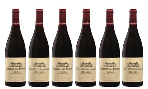 6x 0,75l - 2022er - Louis Jadot - Château des Jacques - Fleurie A.O.P. - Beaujolais - Burgund - Frankreich - Rotwein trocken von Louis Jadot