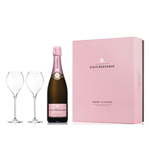 Champagne Louis Roederer Roederer Rosé Genuss zu zweit Geschenkpackung Champagne 2015 Champagner (1 x 0.75 l) von Louis Roederer