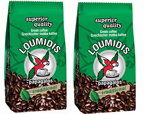 Loumidis griechischer Mokka Kaffee (2x 194 g), griechischer Kaffee, Mocha Greece von Loumidis