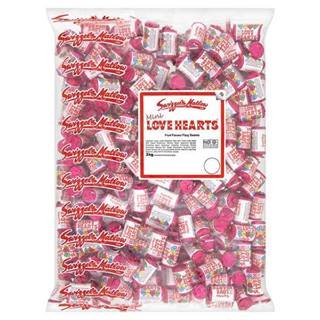 Swizzels Matlow Mini Love Hearts 3KG x Case of 2 von Love Hearts