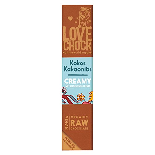 Bio Raw Kokos Kakaonibs Creamy von Lovechock