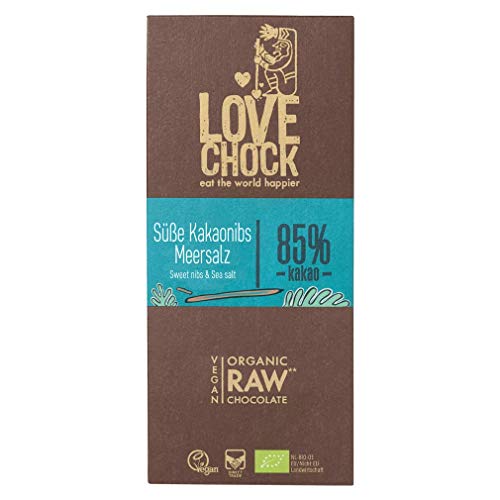 Lovechock Bio Organic Raw Chocolate laktosefrei, 70 g von Lovechock