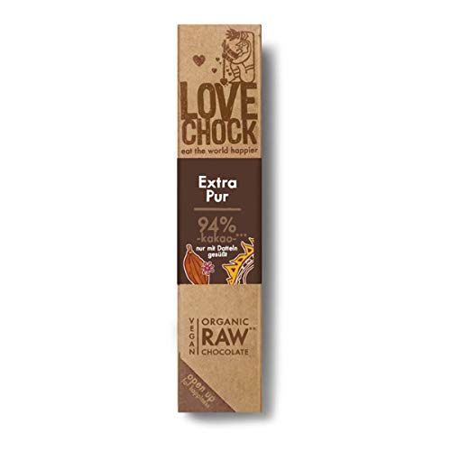 Lovechock - Riegel Extra Pur - 40 g - 12er Pack von Lovechock